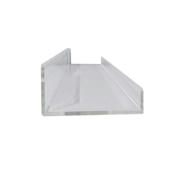 Floating Shelves 15 inch Acrylic Wall Ledge Shelves Clear 4 Pack Invisible Display Bookshelf Organizer
