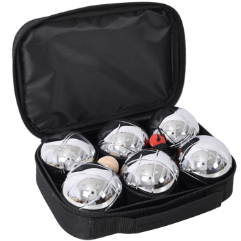 Boules Set Large Action Game, Outdoor, Beach, Lawn Backyard Family Party Games for Adults 