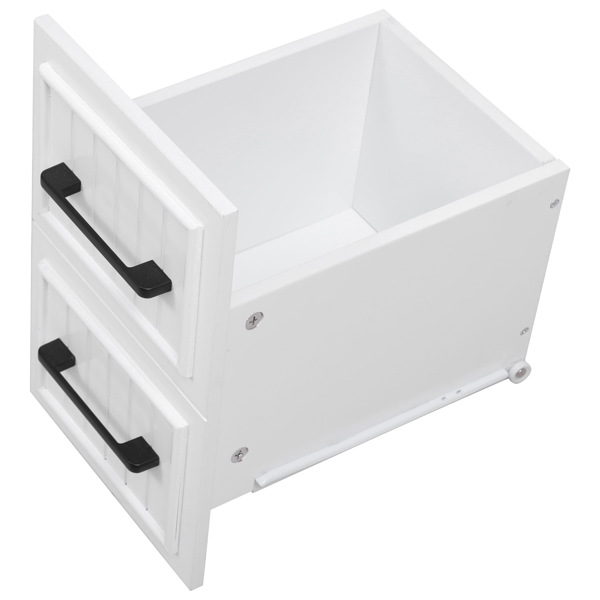 56.5'' Kitchen Island with Drop Leaf, Power Outlet, Embossed Vertical Stripe Rolling Kitchen Cart on Wheels with 4 Doors , 5 Deep Drawers and Adjustable Shelves, for Kitchen, Dining Room, White