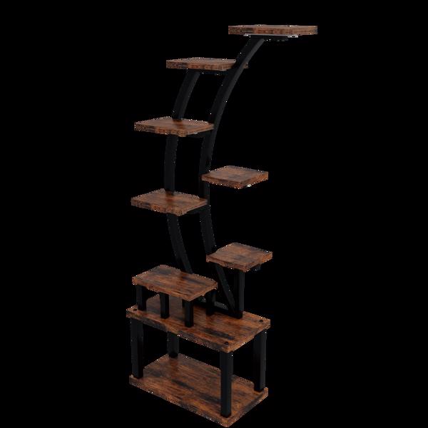 Plant Stand indoor 9-Tiered , 63.6