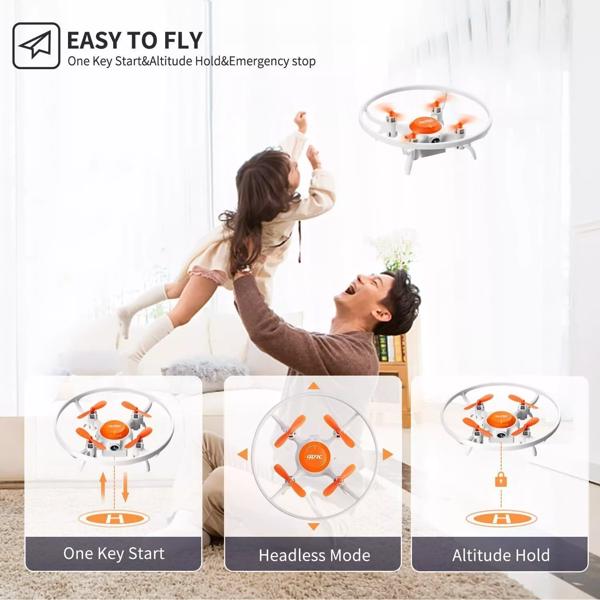 4DRC V5 Kids and Beginners Mini RC Drone V5 RC Quadcopter with 1080P HD Wide Angle Camera,Drones suitable for children and beginners,Logistics is randomly sent by UPS/USPS/Evri/Royal Mail