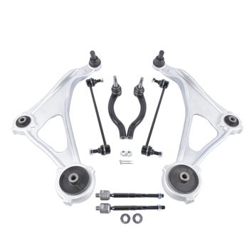8Pcs Front Left and Right Lower Control Arm Suspension Kit for Nissan Altima Maxima 2.5 3.5 2015-2023 54500-9HP0A 54501-9HP0A
