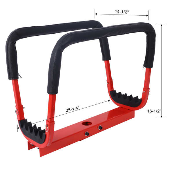 Rest door hanger, red color 