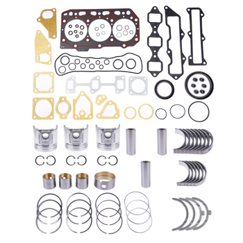 Overhaul Repair Kit fits Yanmar 3TNV88 3TNV88C Engine Piston Bearing Gasket Set