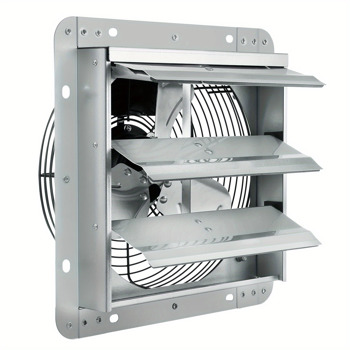 10-Inch High-Speed 820 CFM Wall Mount Exhaust Fan, AC Motor Ventilation and Cooling Solution for Greenhouses, Garages, Sheds, and Shops