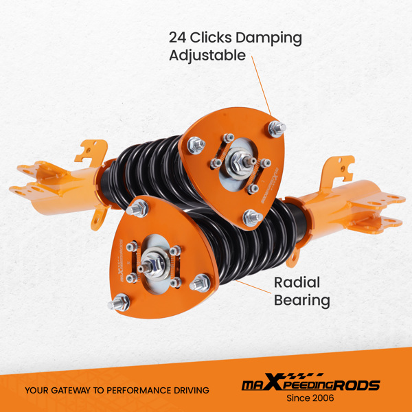 24段减震器绞牙悬挂套件，适用于丰田凯美瑞 XV30 2002-2006-2