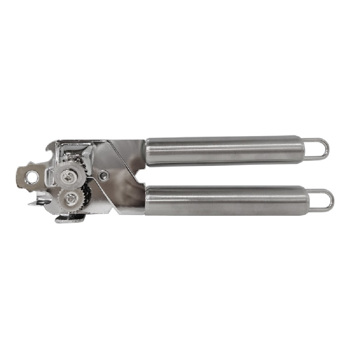 3-in-1 Stainless Steel Can Opener, Manual and Durable, with Hook for Easy Hanging for Drying