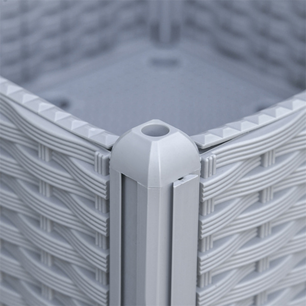 高架花园床/木制花盆 /木材种植箱（周末不发货）（ Amazon Shipping）（WalMart禁售）-4