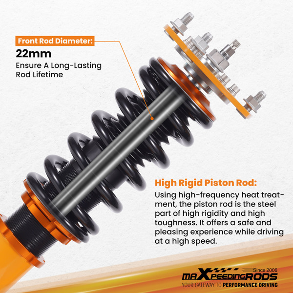 2012-2016 年现代 Veloster (FS) 避震器和弹簧降低套件-4