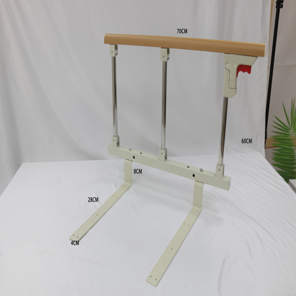 3-Section Folding Bed Rails Bed Assist Handle Bed Railing for Elderly Adults