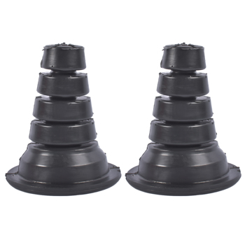 Pair Rear Coil Spring Insulator for 2003-2014 Toyota 4Runner FJ Cruiser 4.0L V6 4.7L V8 Gas 4830235040