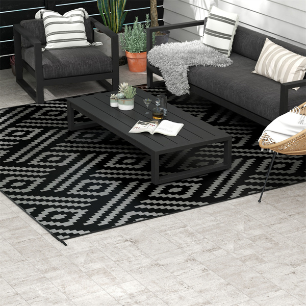 Reversible Outdoor Rug( Amazon Shipping)（Prohibited by WalMart）