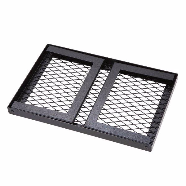 18英寸折叠式篝火烧烤架，重型钢网，带腿和手提包的便携式烹饪格栅，非常适合户外明火和篝火烹饪（周末不发货，禁售亚马逊）-9