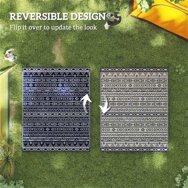 Reversible Outdoor Rug( Amazon Shipping)（Prohibited by WalMart）