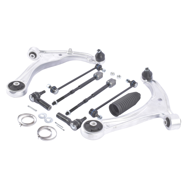 控制臂套装 10PCS Suspension Front Lower Control Arms w/Ball Joint Sway Bar Link for 2011-2017 Honda Odyssey 51350-TK8-A10-3