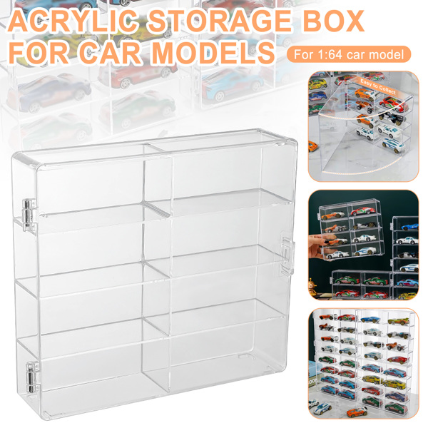 8-grid Acrylic Display Rack Storage Box Suitable For Storage And Display