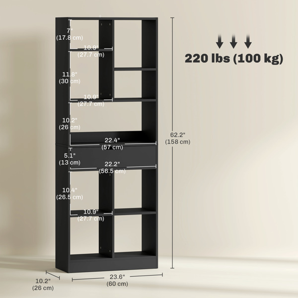 Shelf Book/Storage Cabinet （ Amazon Shipping）（WalMart禁售）