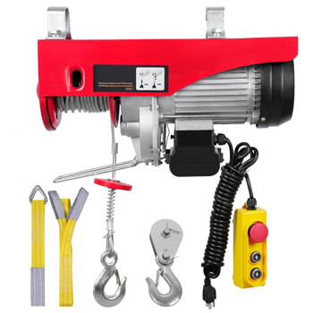 <b style=\\'color:red\\'>Electric</b> Hoist, 440lbs Garage Hoist with 14ft Wired Control, 110 volt <b style=\\'color:red\\'>Electric</b> Hoist Winch 40ft