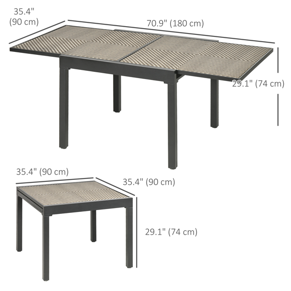 Portable Folding Camping Table with Sink /  Dining Table