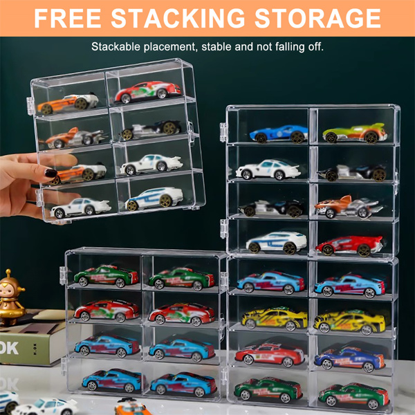 8-grid Acrylic Display Rack Storage Box Suitable For Storage And Display