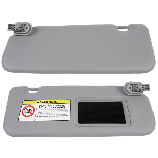 Pair of Front Left and Right Sun Visors for Hyundai Accent 1E 1.6L L4 Driver and Passenger Side 2Pcs 85210-1R000 85220-1R000
