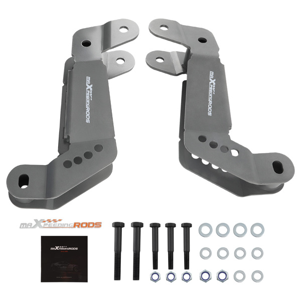 前控制臂支架 2-4 英寸升降校正 适用于 2007-18 年Jeep Wrangler  JK/JKU-1