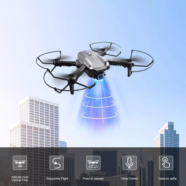 4DRC V20 RC Drone WIFI FPV 6K HD Dual Camera Gesture Photo Quadcopter 2 Battery,Suitable for beginners.,Logistics is randomly sent by UPS/USPS/FEDEX/Amazon Logistics