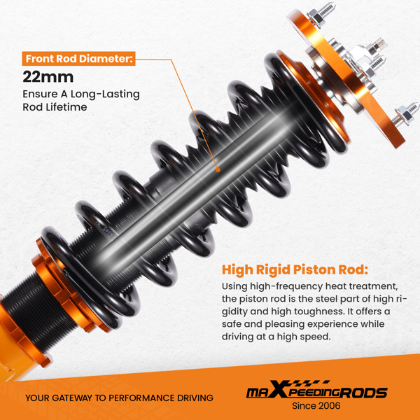 24段减震器绞牙悬挂套件，适用于丰田凯美瑞 XV30 2002-2006-5