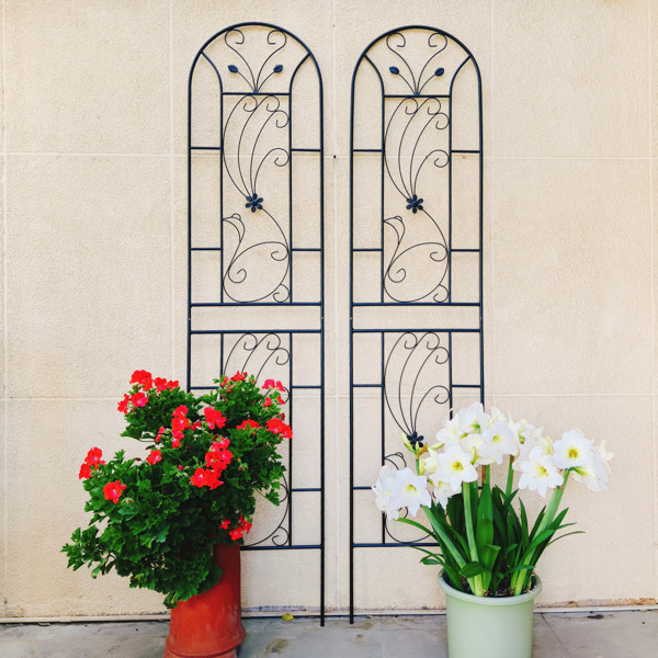2 Pack Metal Garden Trellis 86.7
