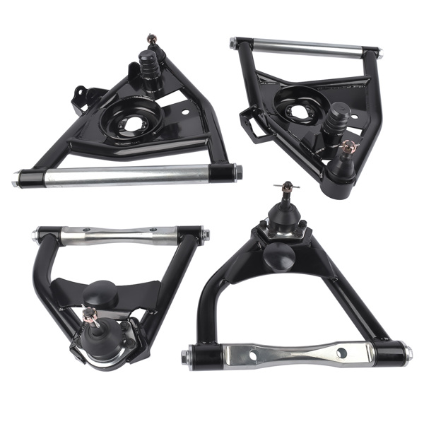 Set of 4 Front Tubular Upper & Lower Control Arms For Chevy C10 Suburban 1973-87