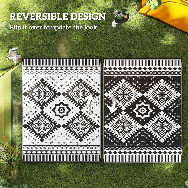 Reversible Outdoor Rug( Amazon Shipping)（Prohibited by WalMart）