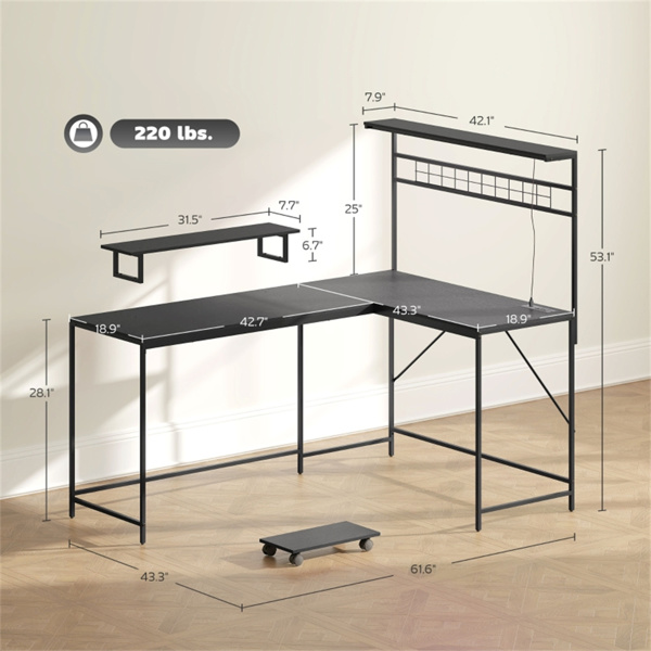 办公电脑桌 （ Amazon Shipping）（WalMart禁售）（周末不发货）-3