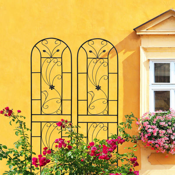 2 Pack Metal Garden Trellis 86.7