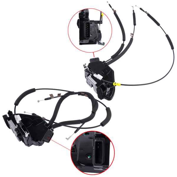 2x Front Right & Left Door Lock Latch Actuator for Nissan Kicks 1.6L L4 Gas 2019-2024 805015RW3A 805005RW0A