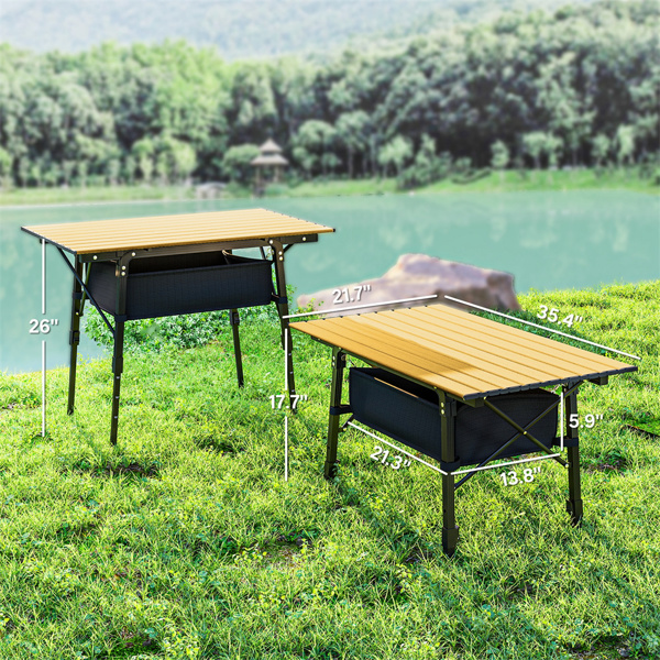  Aluminum Small Folding Table /  Dining Table