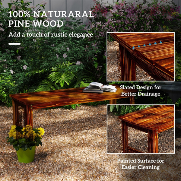 花园椅 /户外花园长椅 （周末不发货）（ Amazon Shipping）（WalMart禁售）-5