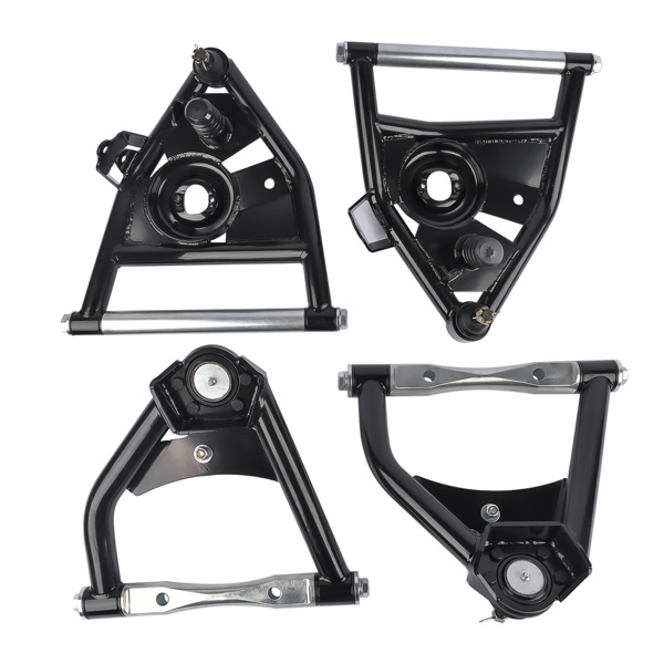 Set of 4 Front Tubular Upper & Lower Control Arms For Chevy C10 Suburban 1973-87