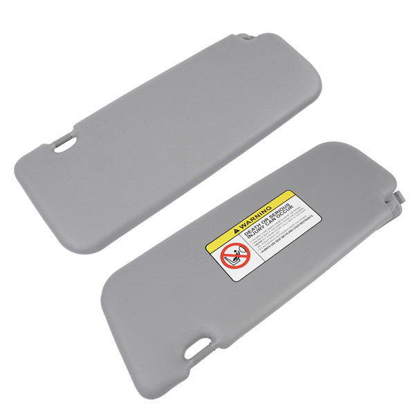 Pair of Front Left and Right Sun Visors for Hyundai Accent 1E 1.6L L4 Driver and Passenger Side 2Pcs 85210-1R000 85220-1R000