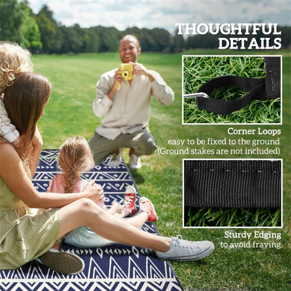 Reversible Outdoor Rug( Amazon Shipping)（Prohibited by WalMart）