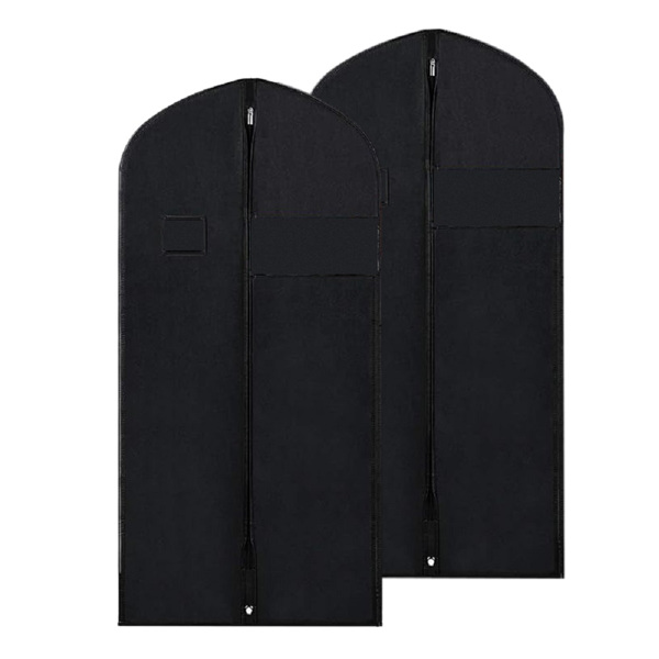 全新无纺布衣服防尘袋透明窗口西装套防潮服装防尘罩不织布西服袋 4pcs-4