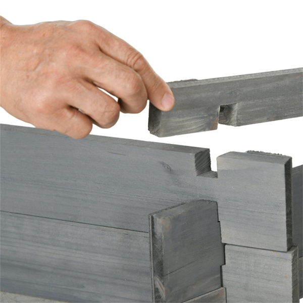 无螺丝高架花园床，六角形种植箱DIY草本花园 （周末不发货）（ Amazon Shipping）（WalMart禁售）-7