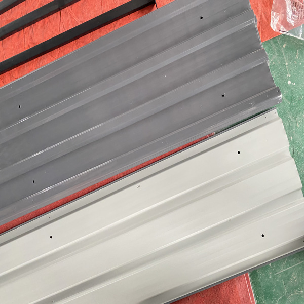 10×15 英尺重型金属车棚，镀锌钢屋顶，金属车库顶棚，镀锌钢屋顶和框架，汽车帐篷户外储物棚，适用于汽车、船只和卡车，灰色-3