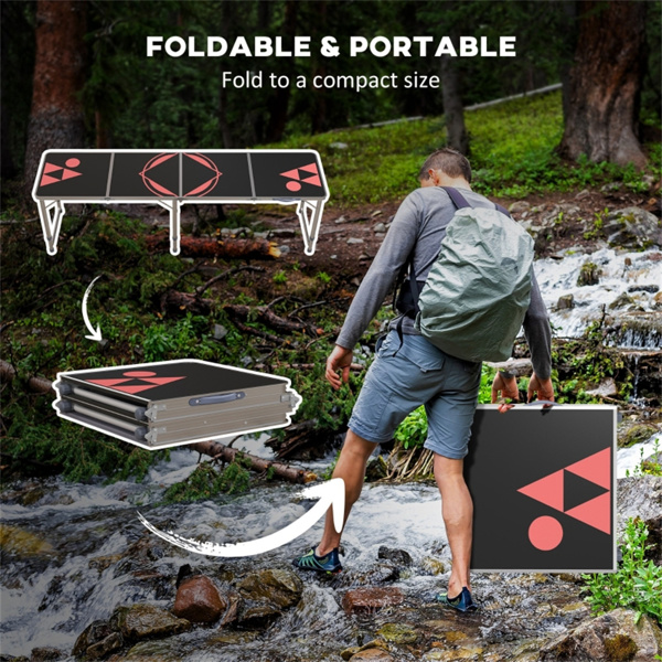  Aluminum Small Folding Table /  Dining Table