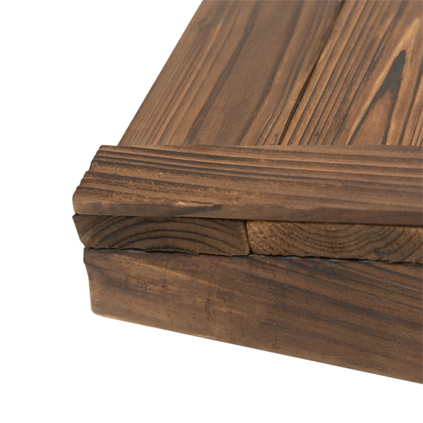 木制花园桥弧形人行天桥 （ Amazon Shipping）（WalMart禁售）（周末不发货）-6