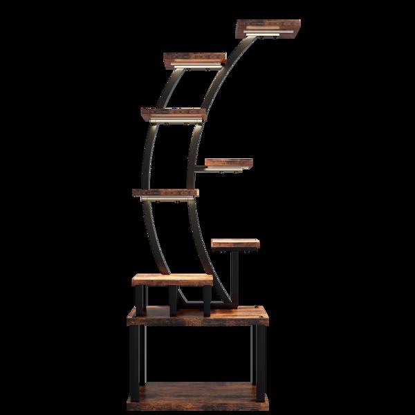 Plant Stand indoor 9-Tiered , 63.6