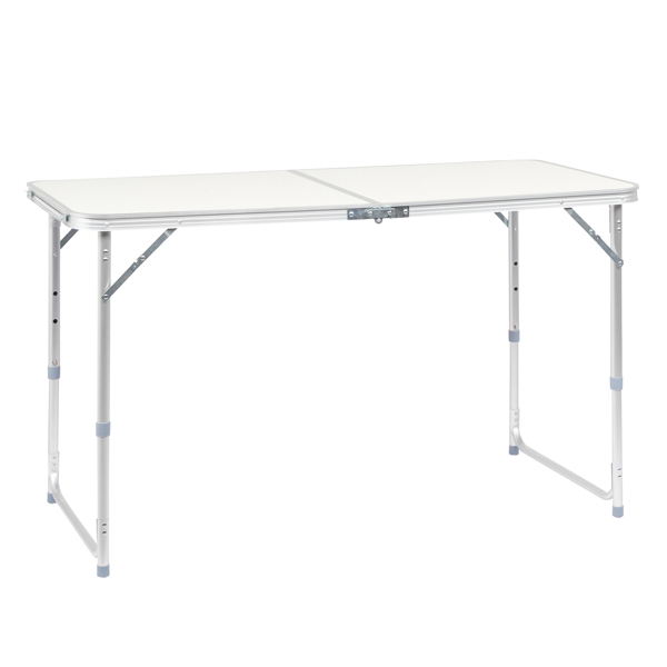 120 x 60 x 70 4Ft Portable Multipurpose Folding Table White