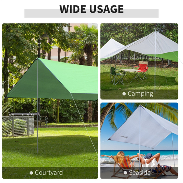  Sun Shade SailCanopy Pole/Pipe