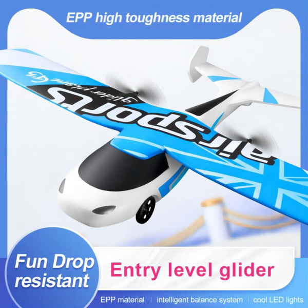 4DRC G3 RC Plane, 2.4Ghz Remote Control Airplane,Flying with 2 Batteries & Propeller 6-A,Logistics is randomly sent by UPS/USPS.