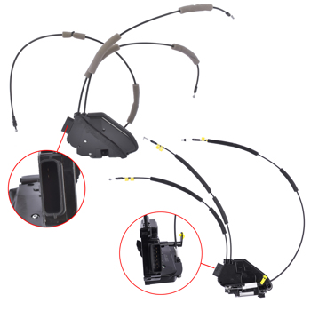 2Pcs Door Lock Actuator Front Driver+Passenger Side for Nissan Pathfinder 2018-2020 3.5L 805009PM0A 805019PM0A