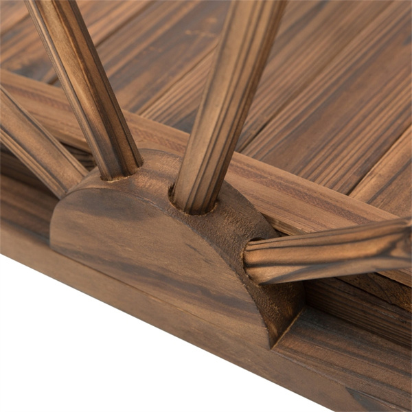 木制花园桥弧形人行天桥 （ Amazon Shipping）（WalMart禁售）（周末不发货）-7